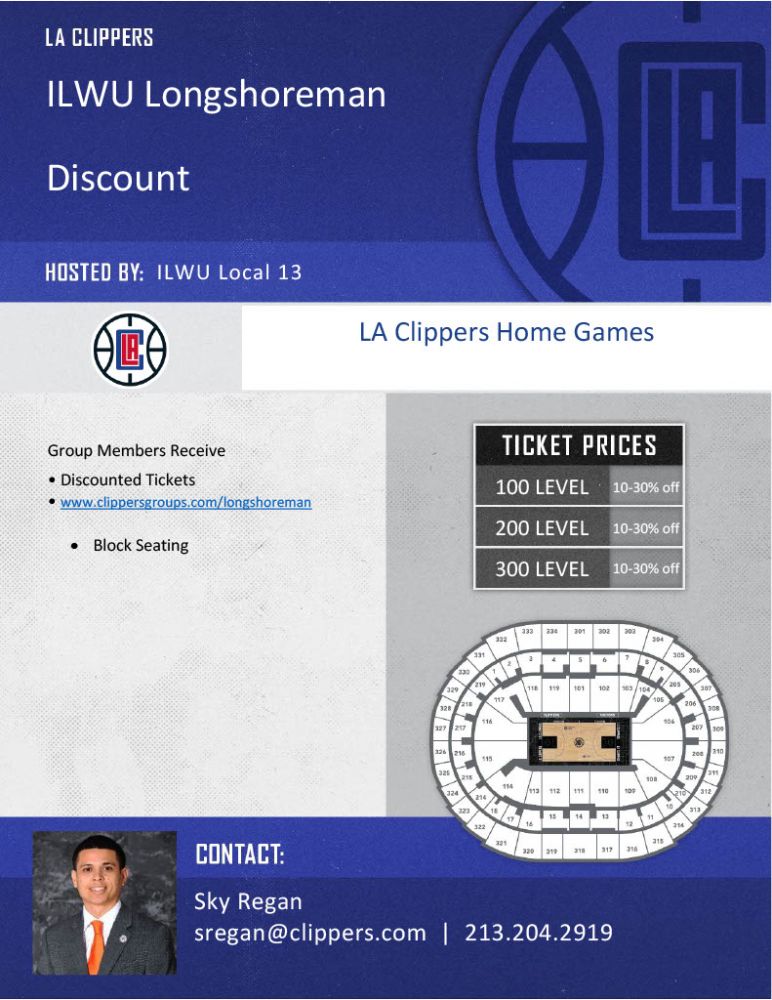 LA Clippers local13 Discount